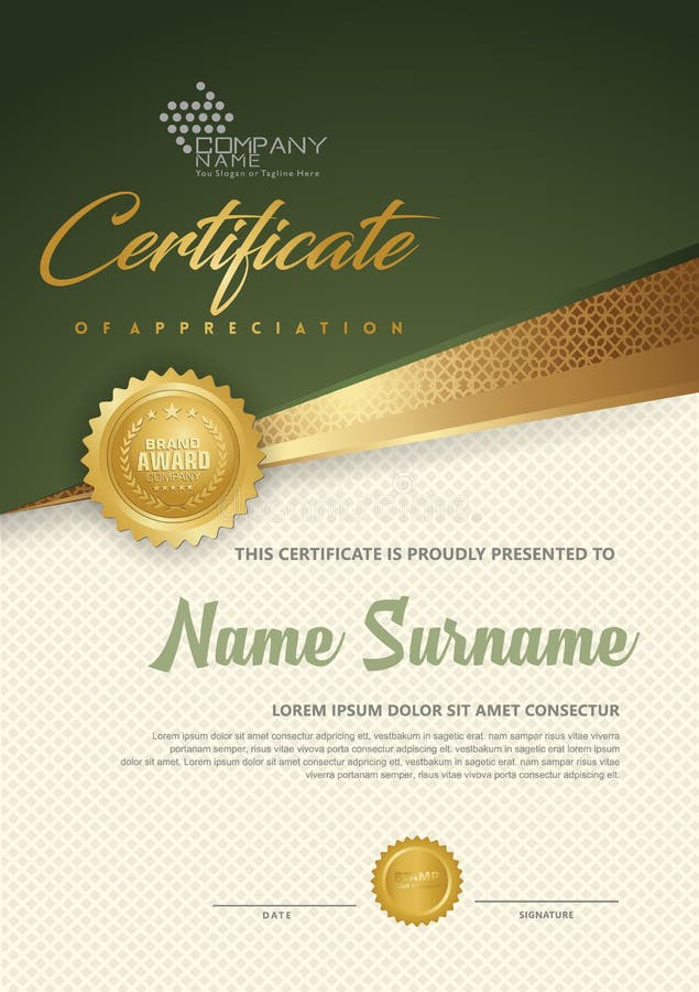 Calibre de luxe de certificat de diplôme de la meilleure qualité avec le fond futuriste et élégant de modèle illustration stock Calibre de luxe de certificat de diplôme de la meilleure qualité avec le fond futuriste et élégant de modèle illustration stock