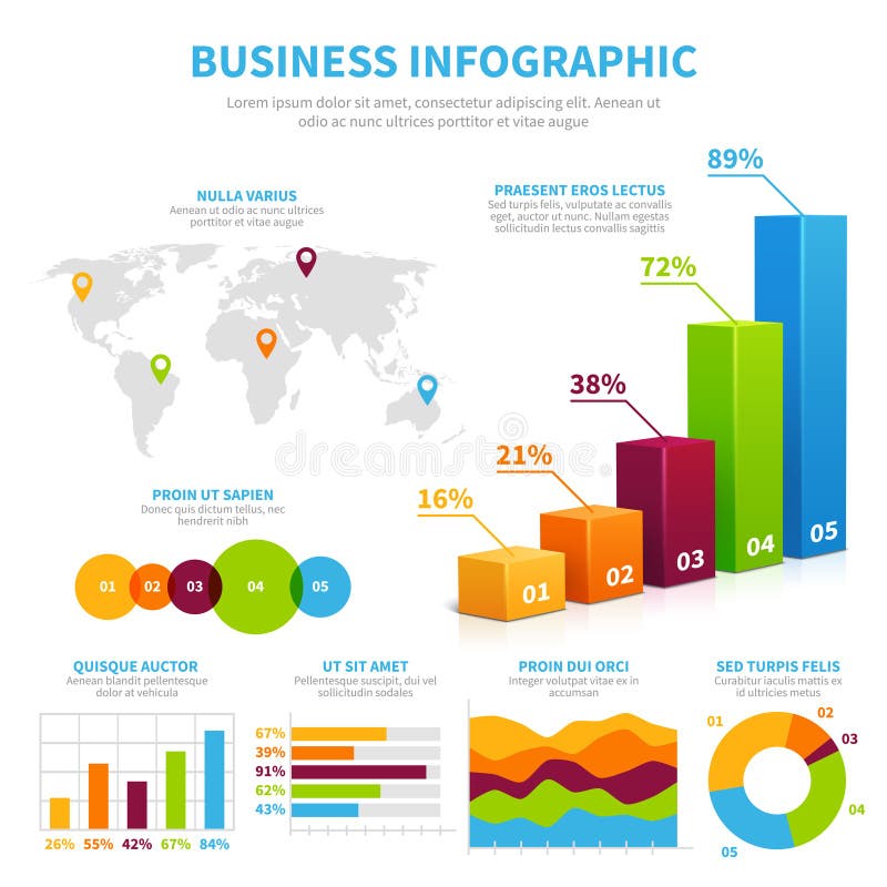 Calibre infographic de vecteur d'affaires avec le diagramme 3d, les graphiques et les diagrammes Concept financier de visualisati illustration libre de droits Calibre infographic de vecteur d'affaires avec le diagramme 3d, les graphiques et les diagrammes Concept financier de visualisati illustration libre de droits