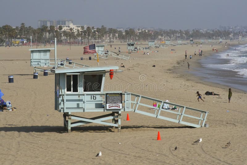 Calif Beach Scene