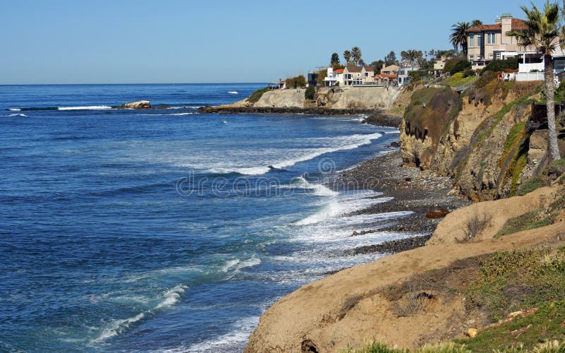 California coastline royalty free stock photography