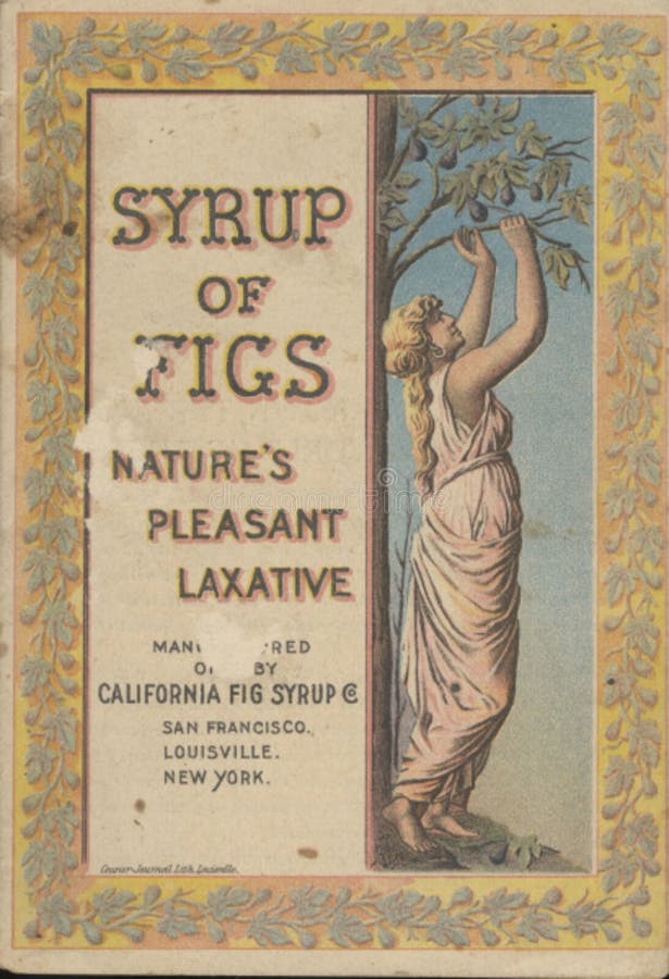 California Fig Syrup Company Picture. Image 222430693