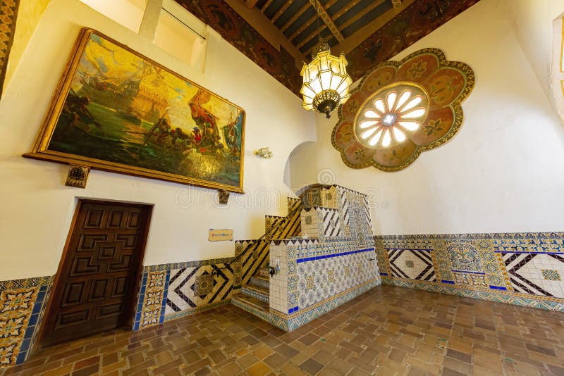 Interior View of the Santa Barbara County Superior Court Editorial Interior View of the Santa Barbara County Superior Court Editorial