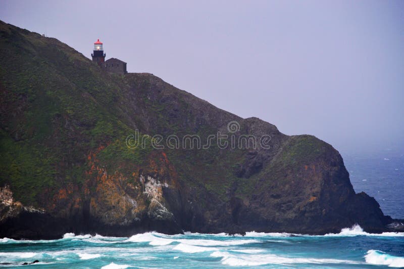 Point Sur Light Station in the mist on June 12, 2010. Built in 1889, Point Sur Light Station is a lighthouse at Point Sur and itâ€™s part of Point Sur State Historic Park. Point Sur Light Station in the mist on June 12, 2010. Built in 1889, Point Sur Light Station is a lighthouse at Point Sur and itâ€™s part of Point Sur State Historic Park