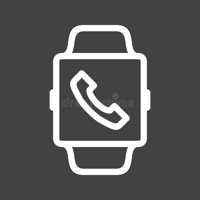 Call App royalty free illustration