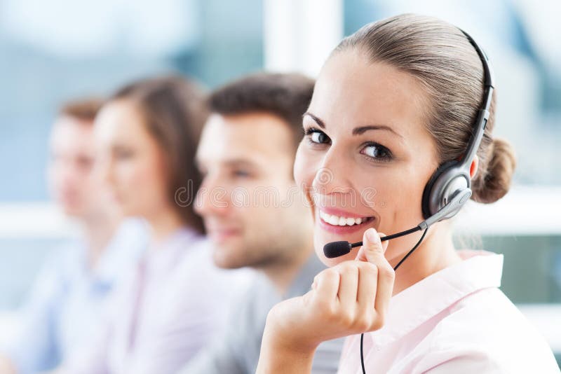 Call-Center-Team stockfotos Call-Center-Team stockfotos