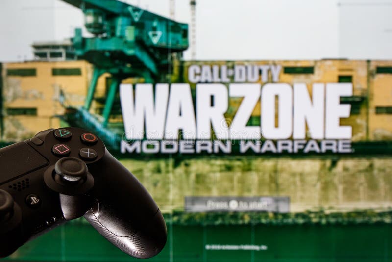 Call of Duty: Warzone is a Free-to-play Battle Royale Video Game. Video Computer  Game Editorial Photo - Image of person, desktop: 229866031