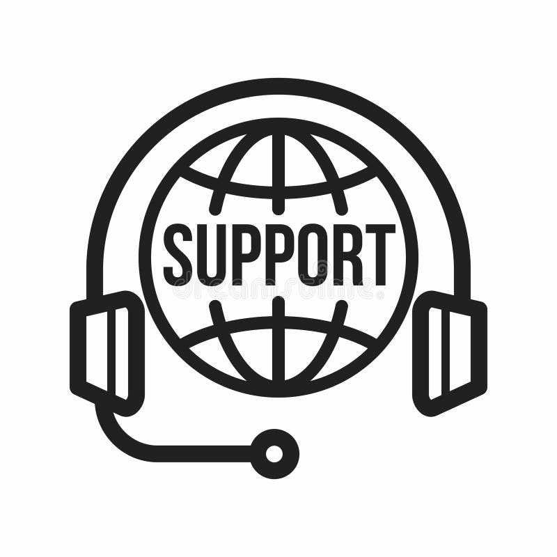 Call for Information icon vector royalty free illustration