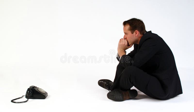 Call Waiting royalty free stock image