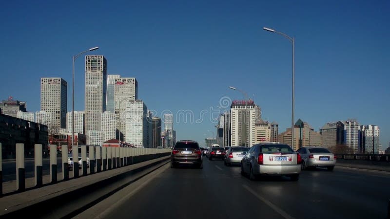 Calle de la ciudad que conduce Pekín