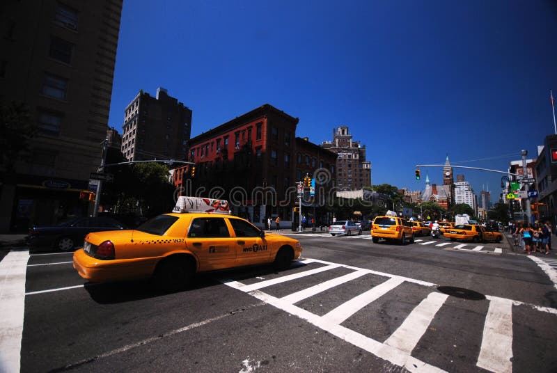 Calles de New York City fotografía