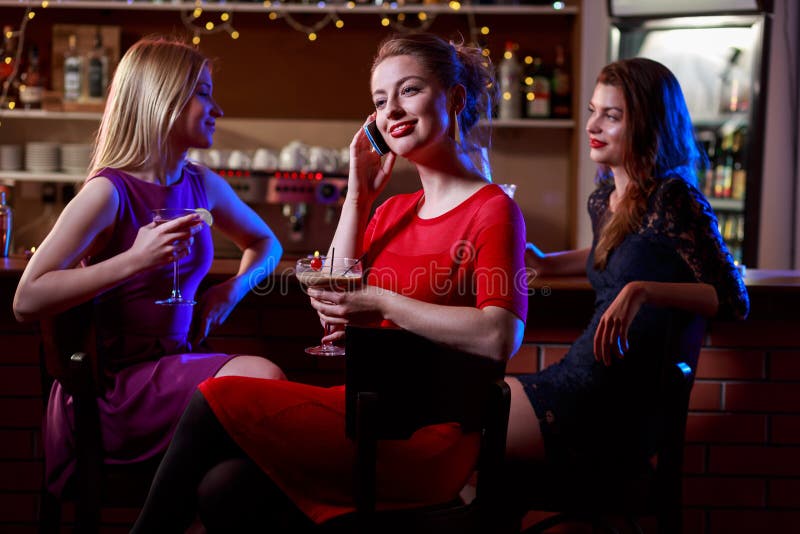 Calling best friend stock images Calling best friend stock images