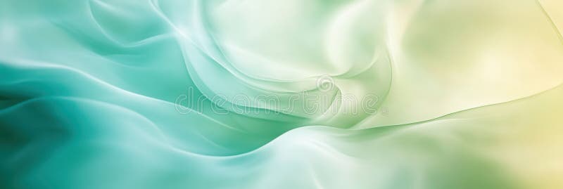 Calm abstract background featuring smooth pastel tones of green and blue creating a serene atmosphere Generative AI. Soft flowing shapes in pastel green and blue tones evoke calmness, ideal for relaxation or creative projects. The gentle hues blend seamlessly. AI generated