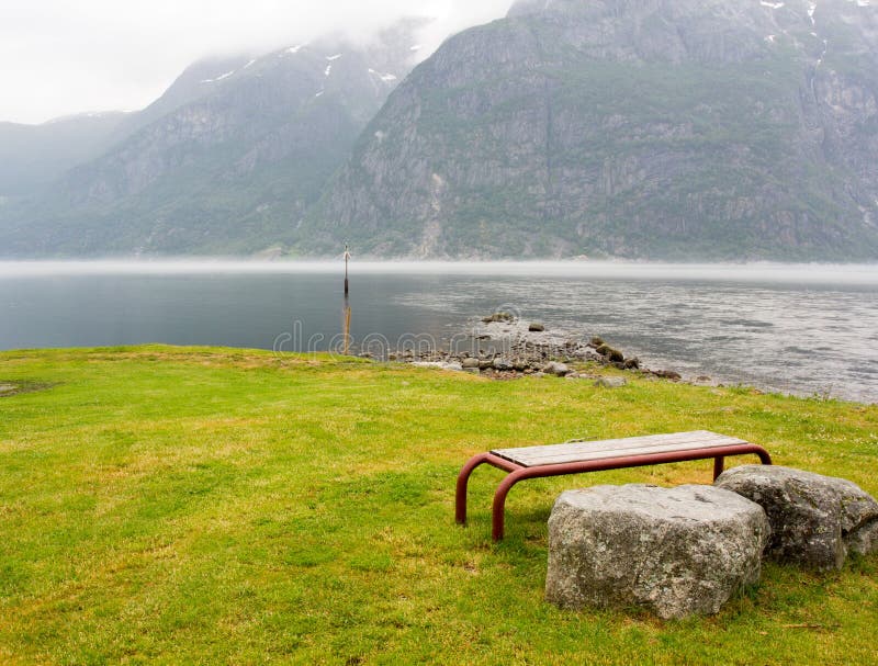 Calm fjord