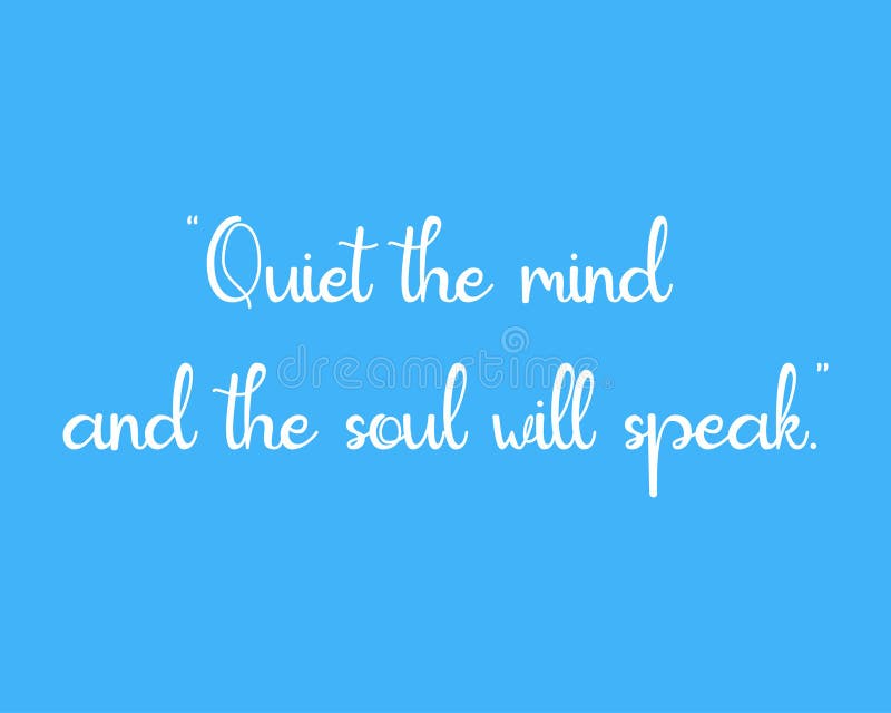 Calmez L Esprit Et L Ame Parlera Citation De Meditation Avec Le Beau Coucher De Soleil Relaxant Citations De Yoga Esprit Pacifiq Photo Stock Image Du Concept Bouddha