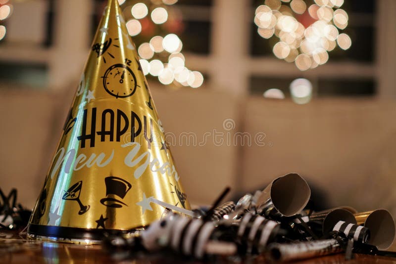 New Years Eve Party Hat royalty free stock image New Years Eve Party Hat royalty free stock image