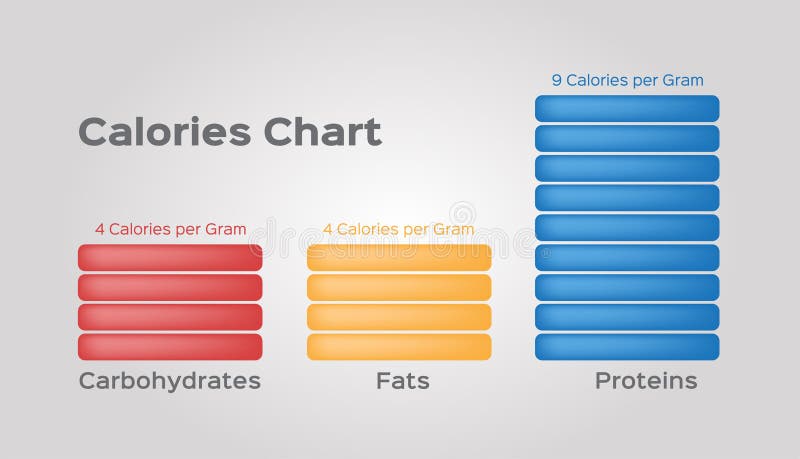 Calories Fat Carbs Protein Chart