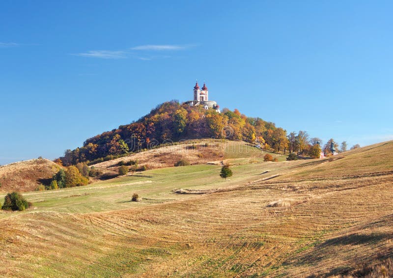 Calvary of Banska Stiavnica, Slovakia royalty free stock photography Calvary of Banska Stiavnica, Slovakia royalty free stock photography