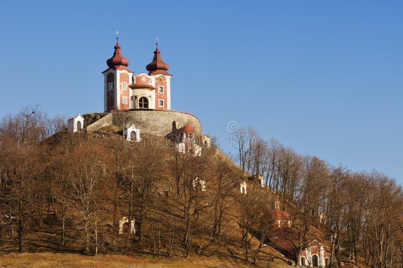 Calvary in Banska Stiavnica, upper Church