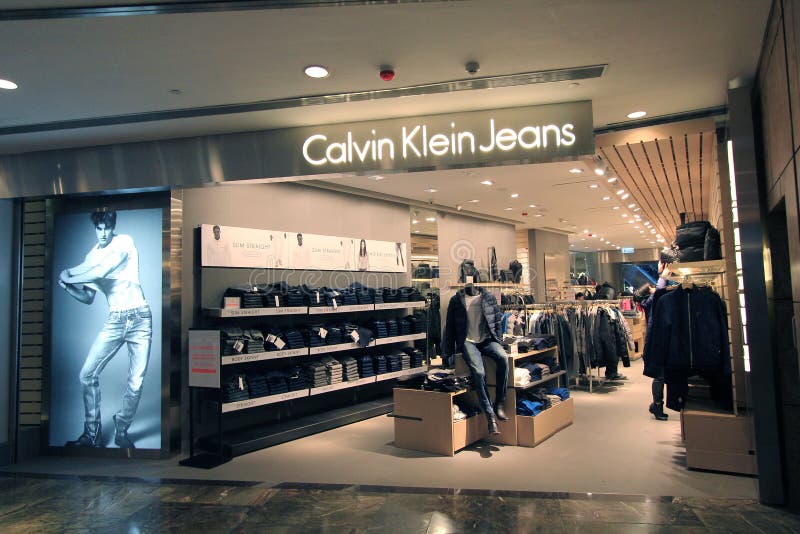 Sympathiek interferentie schieten Calvin Klein Jeans Shop in Hong Kong Editorial Image - Image of care, nars:  48104305