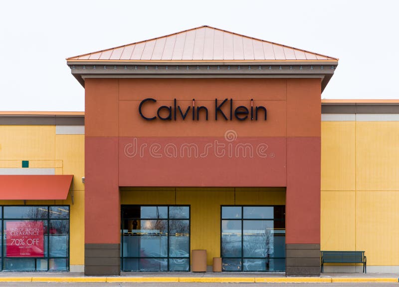 Calvin Klein Retail Store Exterior Editorial Image - Image of fashion,  luxury: 49394845
