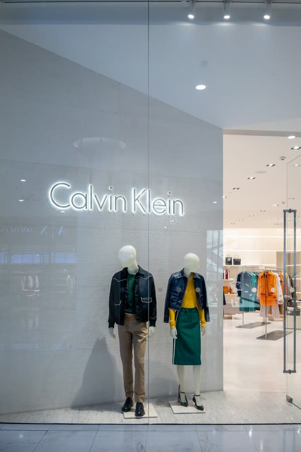 Calvin Klein Shop at Emquatier, Bangkok, Thailand, Oct 15, 2018 ...