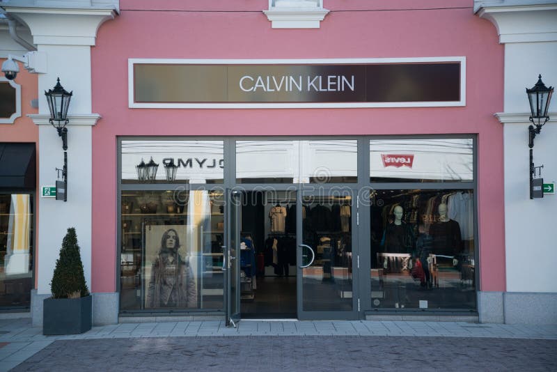 Calvin Klein Store in Parndorf, Austria. Editorial Photography - Image of  founded, childhood: 110309572