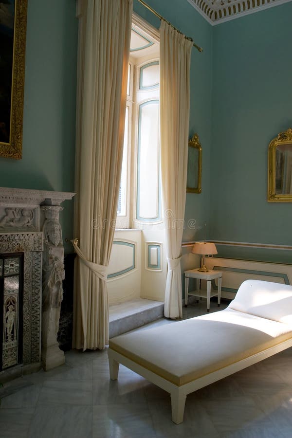 Cama clara imagem de stock. Imagem de grécia, impressionante 2939893