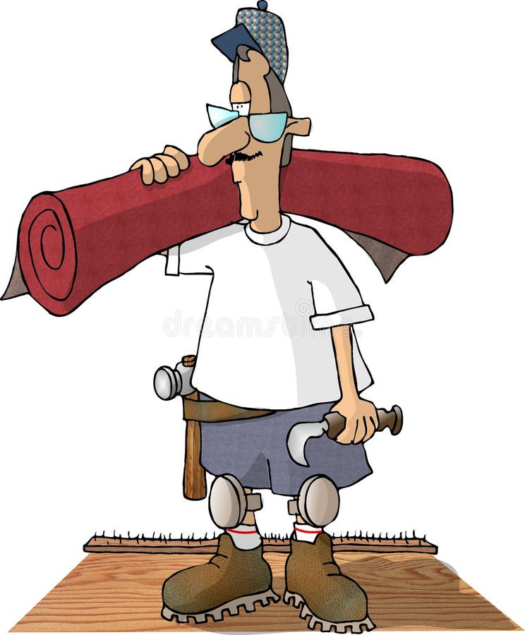 Camada do tapete ilustração royalty free Camada do tapete ilustração royalty free