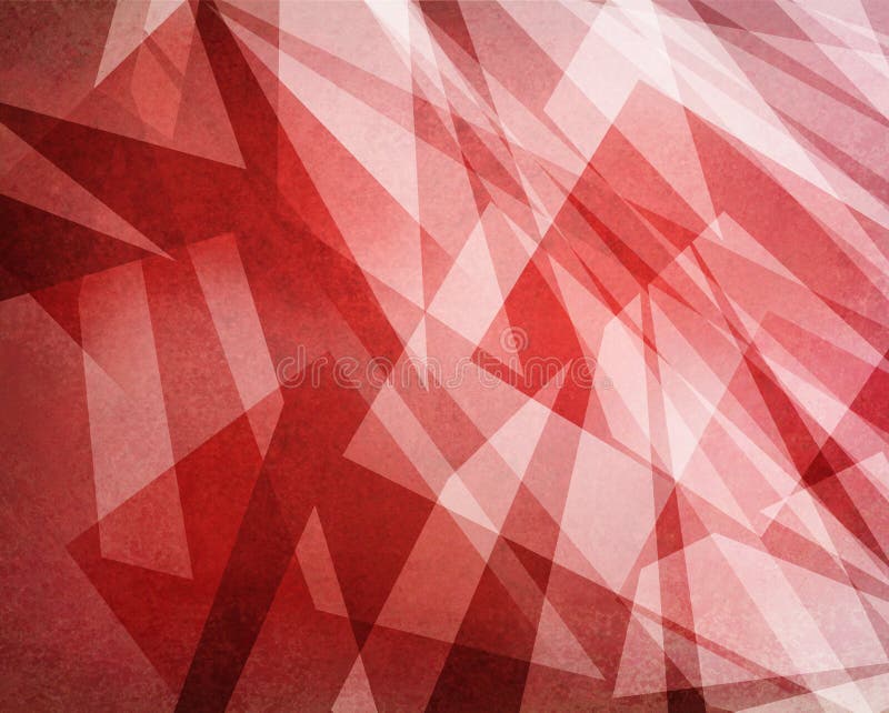 Camadas das formas abstratas brancas no fundo, em listras dos triângulos e em linhas vermelhos na arte moderna geométrica do test ilustração do vetor Camadas das formas abstratas brancas no fundo, em listras dos triângulos e em linhas vermelhos na arte moderna geométrica do test ilustração do vetor