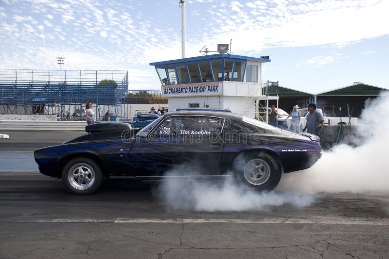 Burnout stock image. Image of burn, drag, tires, racing 18232801
