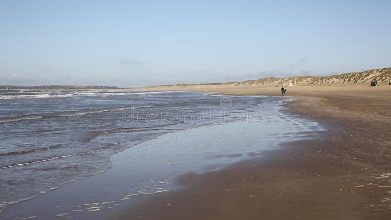 Camber Sands beach East Sussex UK