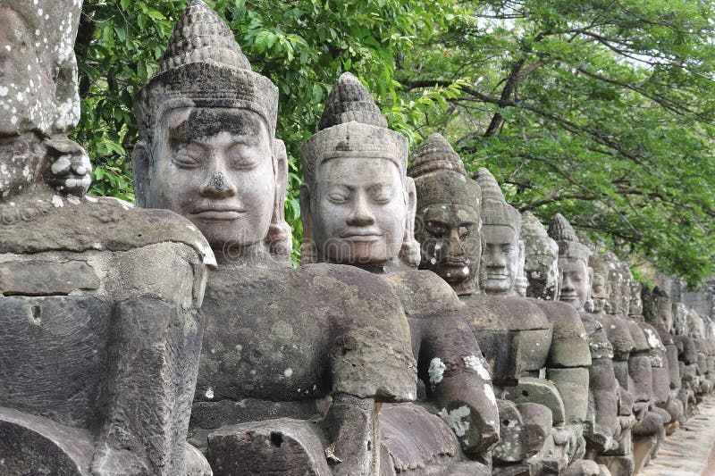 Cambodia;Angkor; Bayon temple