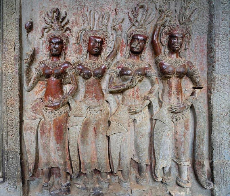 Cambodia; Angkor wat; Apsara