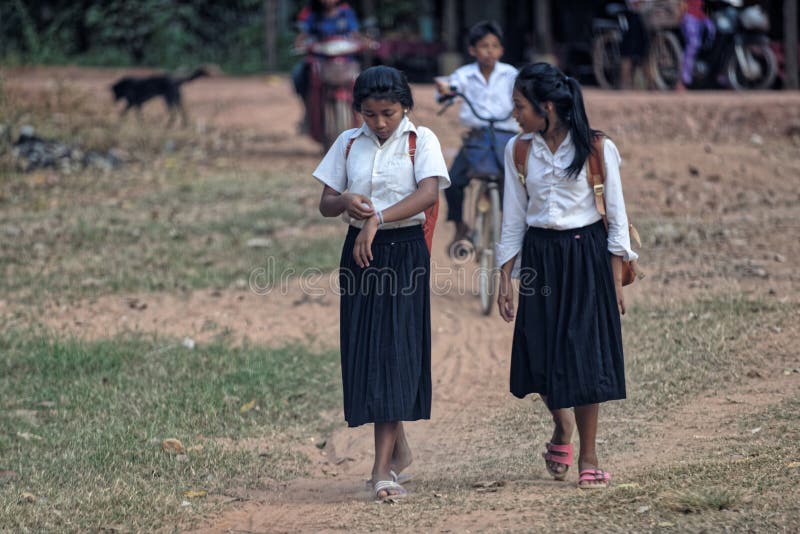 Cambodian Teen Girls