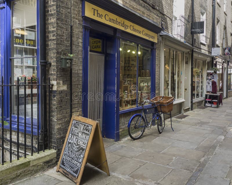 The Cambridge Cheese Company Shop Editorial Stock Photo Image of