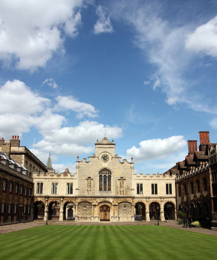 Cambridge - Peterhouse College stock image