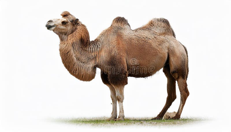 Camel, isolated on a white background, Ultra Realistic vector illustration