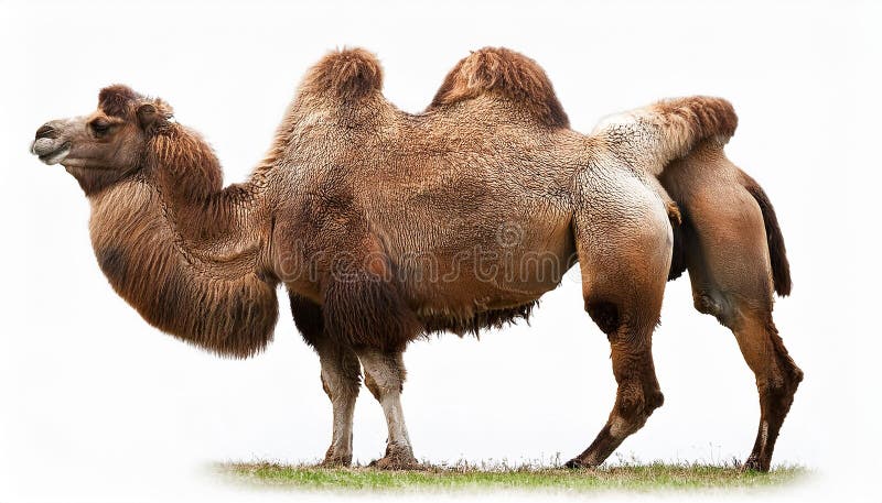 Camel, isolated on a white background, Ultra Realistic vector illustration