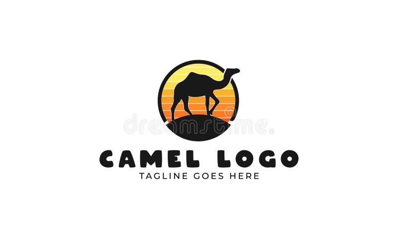 Camel logo stock vector. Illustration of trade, east, branding - 8110468