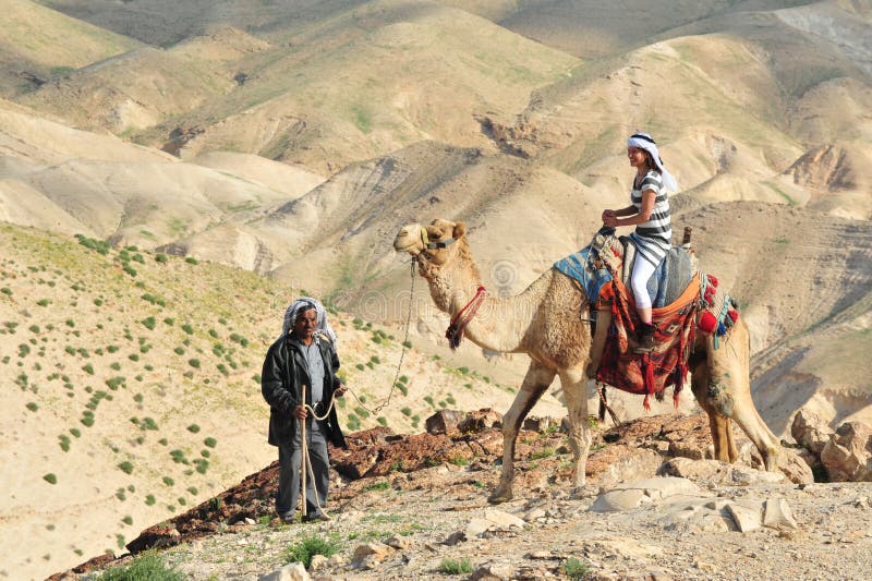 Camel Ride and Desert Activities in the Judean Desert Israel
