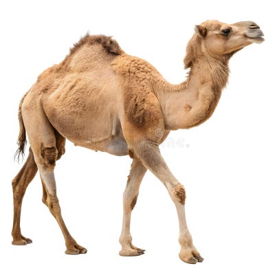 Camel with Two Humps, Side View Pose Stock Illustration - Illustration of animal, mammal: 380732358
