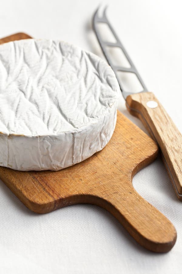 Camembert Cheese with Knife Stock Photo Image of gourmet, dairy 28547594