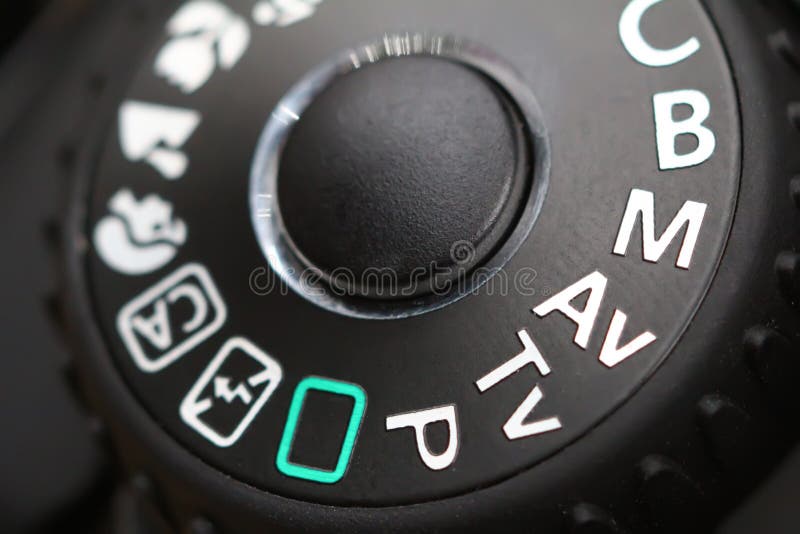 Camera control wheel stock image. Image of control, instrument 65321809