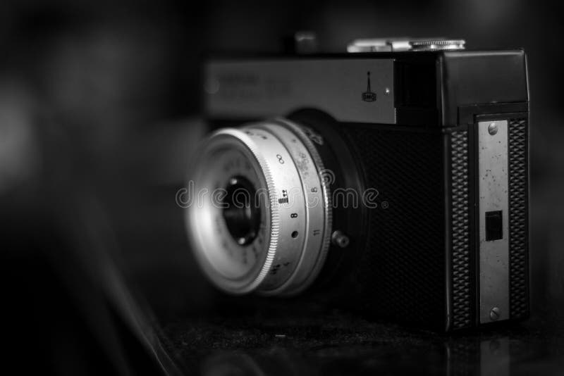 Camera with fixed lens stock photo. Image of background 62964244