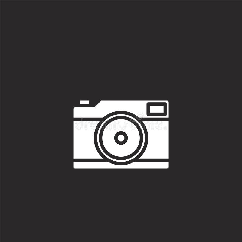 Camera Icon. Filled Camera Icon for Website Design and Mobile, App ...