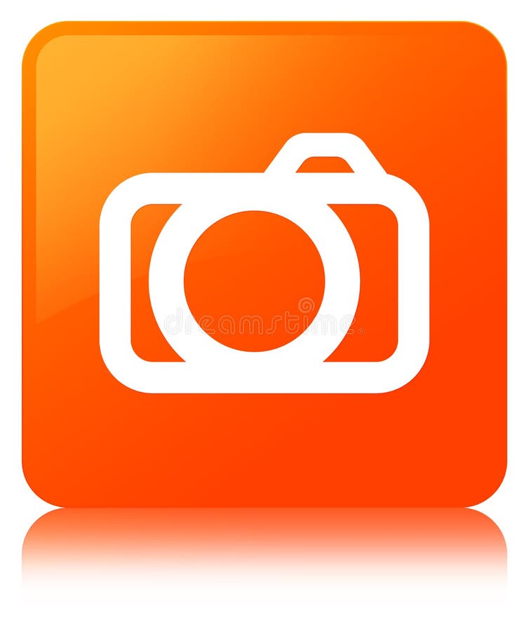 Orange App Icons Camera