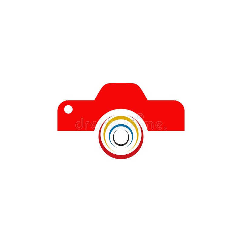 Camera Lens Logo Icon Design Template Stock Vector Illustration of digital, shutter 163516567