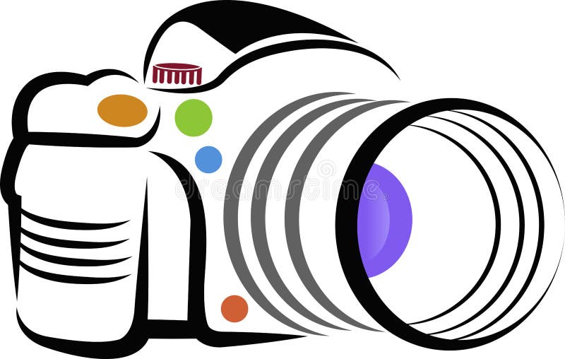 Camera Logo Photography Concept Design Stock Vector Illustration Of Element Arms