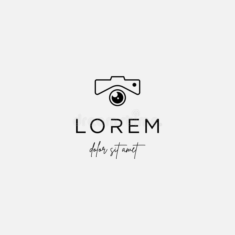 Camera Mountain Logo Template Vector Icon Design royalty free illustration Camera Mountain Logo Template Vector Icon Design royalty free illustration