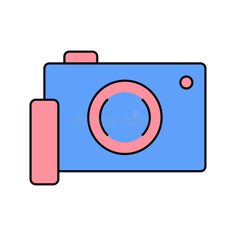 Camera, Photography Camera Icon Stock Vector Illustration of outline, graphic 271563355